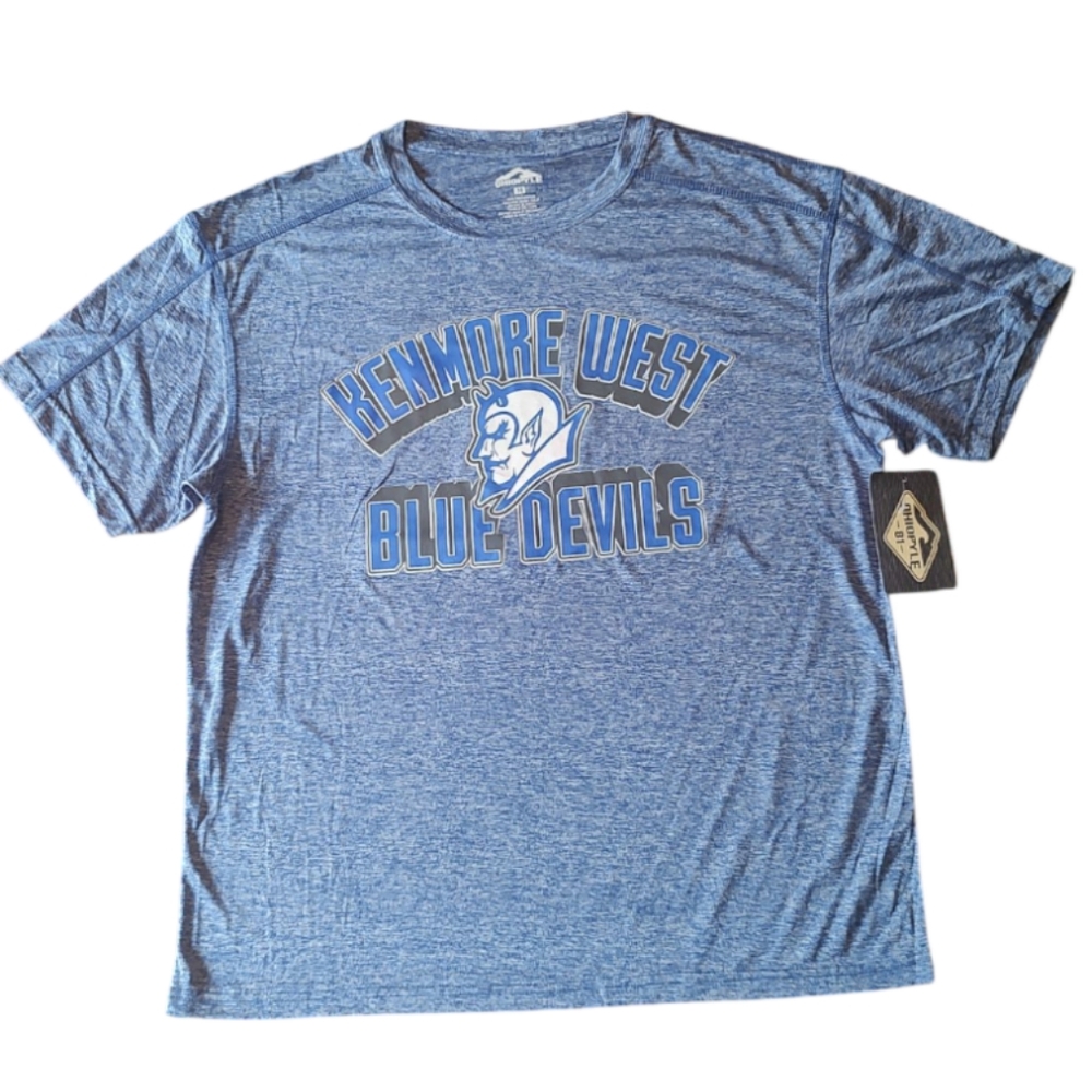 OHIOPYLE Kenmore West Blue Devils Unisex T-shirt Size Medium Blue